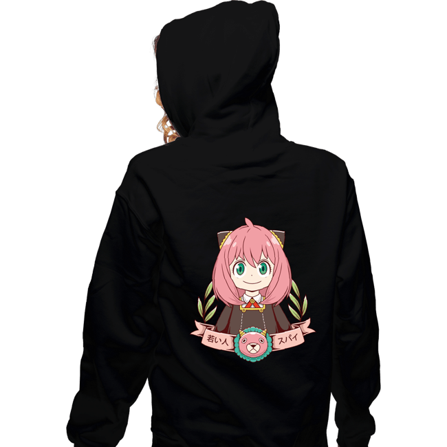 Shirts Zippered Hoodies, Unisex / Small / Black Young Spy