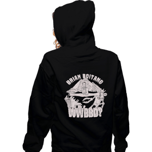 Shirts Zippered Hoodies, Unisex / Small / Black What Would Brian Boitano Do?