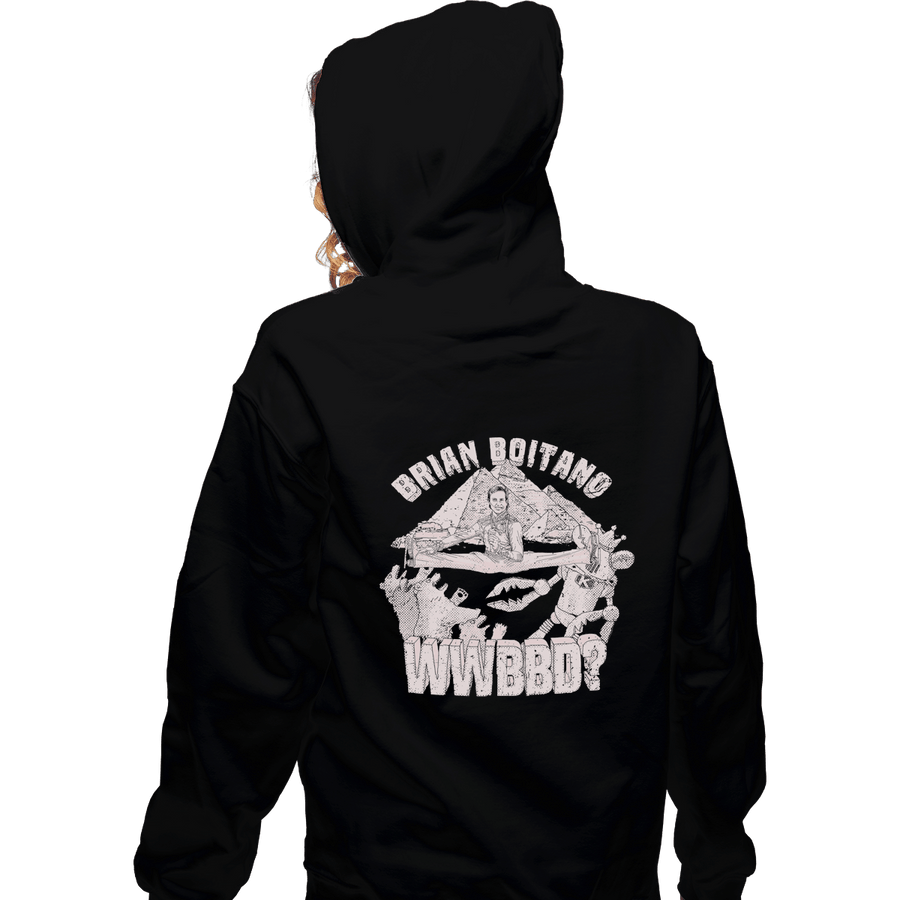 Shirts Zippered Hoodies, Unisex / Small / Black What Would Brian Boitano Do?