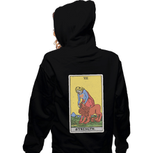 Load image into Gallery viewer, Shirts Zippered Hoodies, Unisex / Small / Black Strength
