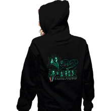 Load image into Gallery viewer, Daily_Deal_Shirts Zippered Hoodies, Unisex / Small / Black Welcome To The Matrix
