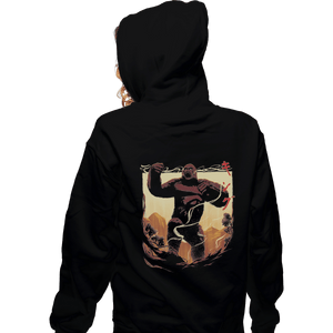 Shirts Zippered Hoodies, Unisex / Small / Black The King