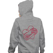 Load image into Gallery viewer, Shirts Zippered Hoodies, Unisex / Small / Sports Grey Retrogaming Lover
