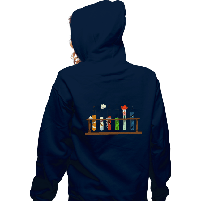 Secret_Shirts Zippered Hoodies, Unisex / Small / Navy Muppet Science!