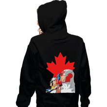 Load image into Gallery viewer, Shirts Pullover Hoodies, Unisex / Small / Black Captain Canuck And Team Canada
