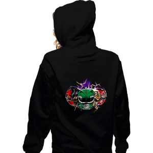 Shirts Zippered Hoodies, Unisex / Small / Black Green Legend