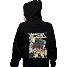 Load image into Gallery viewer, Shirts Zippered Hoodies, Unisex / Small / Black The First Gundam

