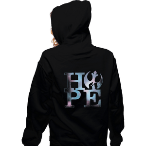 Shirts Zippered Hoodies, Unisex / Small / Black Hope