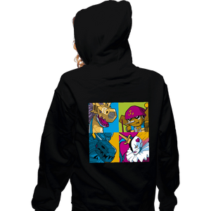 Secret_Shirts Zippered Hoodies, Unisex / Small / Black Dark Masters