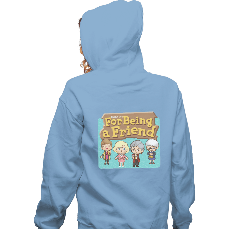 Shirts Zippered Hoodies, Unisex / Small / Royal blue Thank You For Being A Friend