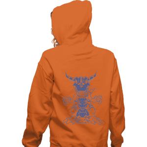 Secret_Shirts Zippered Hoodies, Unisex / Small / Red Digimon Evolution
