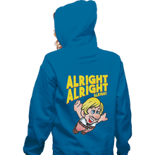 Load image into Gallery viewer, Shirts Zippered Hoodies, Unisex / Small / Royal Blue Super Alright Bros.

