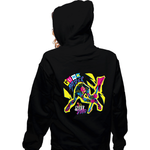 Daily_Deal_Shirts Zippered Hoodies, Unisex / Small / Black Punk Spider Is Not Dead