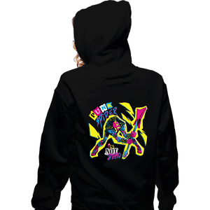 Daily_Deal_Shirts Zippered Hoodies, Unisex / Small / Black Punk Spider Is Not Dead