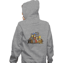 Load image into Gallery viewer, Daily_Deal_Shirts Zippered Hoodies, Unisex / Small / Sports Grey Episode IV - A New Doh&#39;pe
