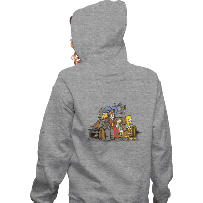 Daily_Deal_Shirts Zippered Hoodies, Unisex / Small / Sports Grey Episode IV - A New Doh'pe