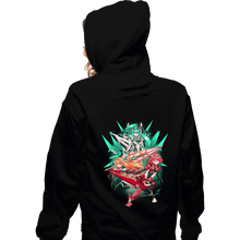 Load image into Gallery viewer, Daily_Deal_Shirts Zippered Hoodies, Unisex / Small / Black Combined Power
