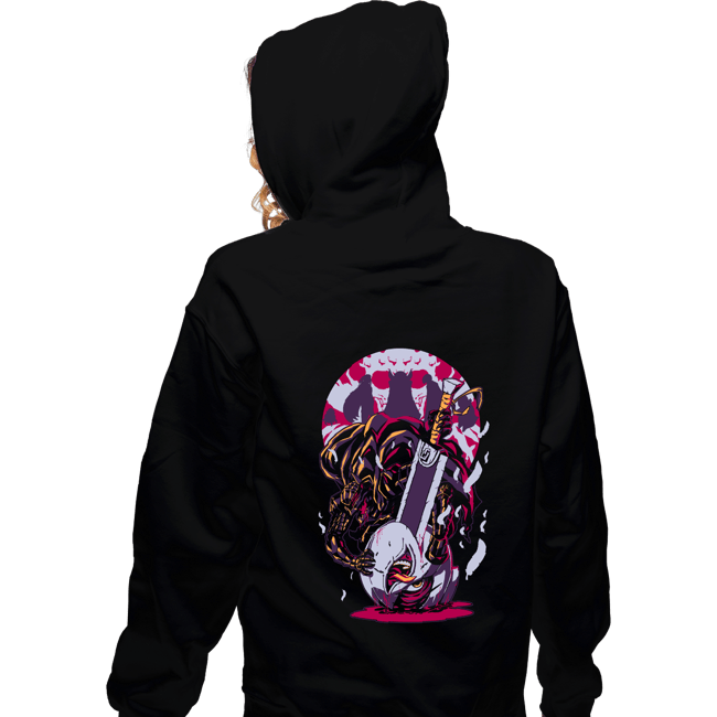 Shirts Zippered Hoodies, Unisex / Small / Black Berserk Heroes