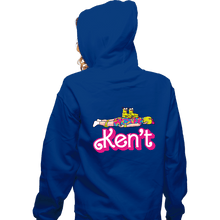 Load image into Gallery viewer, Daily_Deal_Shirts Zippered Hoodies, Unisex / Small / Royal Blue Ken&#39;t
