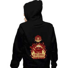 Load image into Gallery viewer, Daily_Deal_Shirts Zippered Hoodies, Unisex / Small / Black Y&#39;all Shall Suffer
