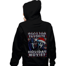 Load image into Gallery viewer, Secret_Shirts Zippered Hoodies, Unisex / Small / Black Holiday Scream
