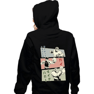 Secret_Shirts Zippered Hoodies, Unisex / Small / Black Final Fight