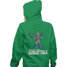 Load image into Gallery viewer, Daily_Deal_Shirts Zippered Hoodies, Unisex / Small / Irish Green The Android&#39;s Dungeon
