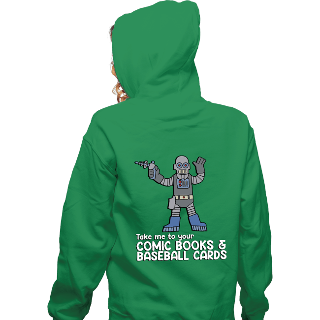 Daily_Deal_Shirts Zippered Hoodies, Unisex / Small / Irish Green The Android's Dungeon