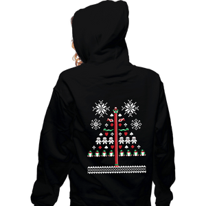 Shirts Zippered Hoodies, Unisex / Small / Black Operation Christmas Cod