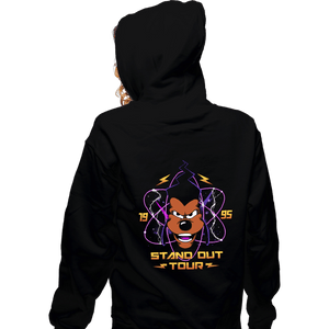 Shirts Zippered Hoodies, Unisex / Small / Black Powerline - World Tour