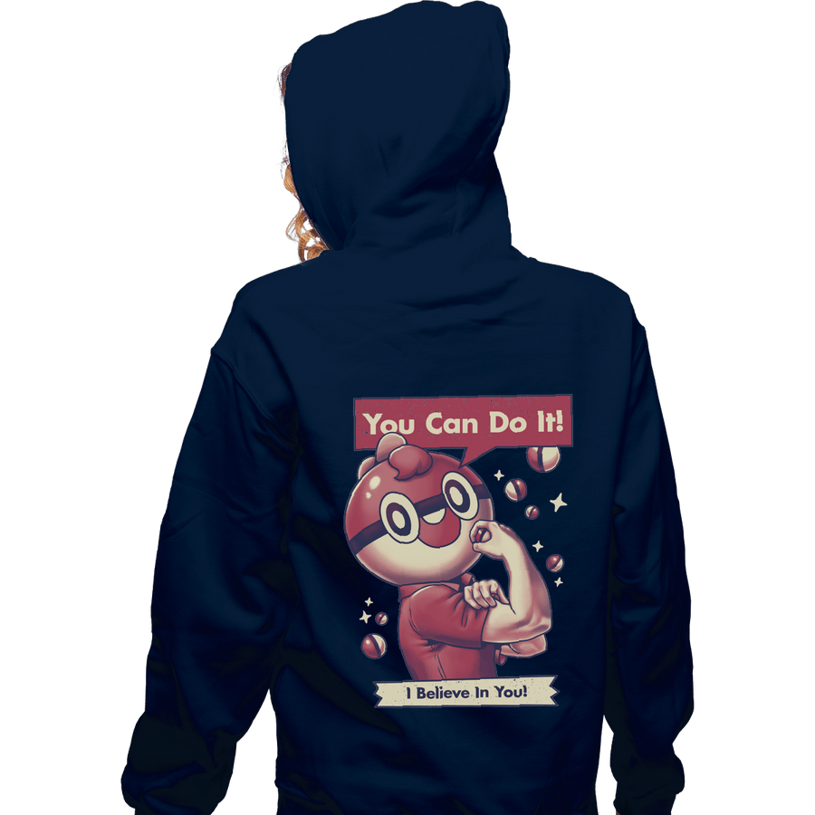 Shirts Pullover Hoodies, Unisex / Small / Navy I Believe In You