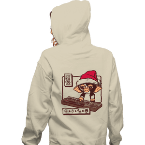 Shirts Zippered Hoodies, Unisex / Small / White Mogwai Song