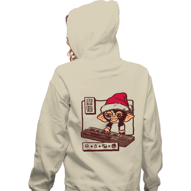 Shirts Zippered Hoodies, Unisex / Small / White Mogwai Song