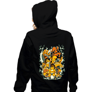 Shirts Zippered Hoodies, Unisex / Small / Black Golden Axe Heroes