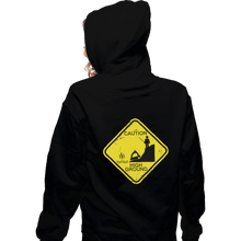 Load image into Gallery viewer, Shirts Pullover Hoodies, Unisex / Small / Black High Ground Warning
