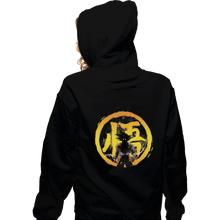 Load image into Gallery viewer, Shirts Zippered Hoodies, Unisex / Small / Black Young Dragon
