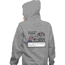 Load image into Gallery viewer, Secret_Shirts Zippered Hoodies, Unisex / Small / Sports Grey Pocket Thing
