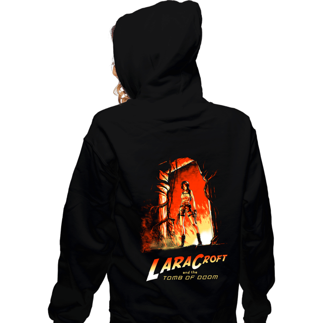 Shirts Zippered Hoodies, Unisex / Small / Black Indiana Croft