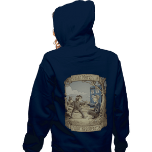 Shirts Zippered Hoodies, Unisex / Small / Navy Valar Regeneratis