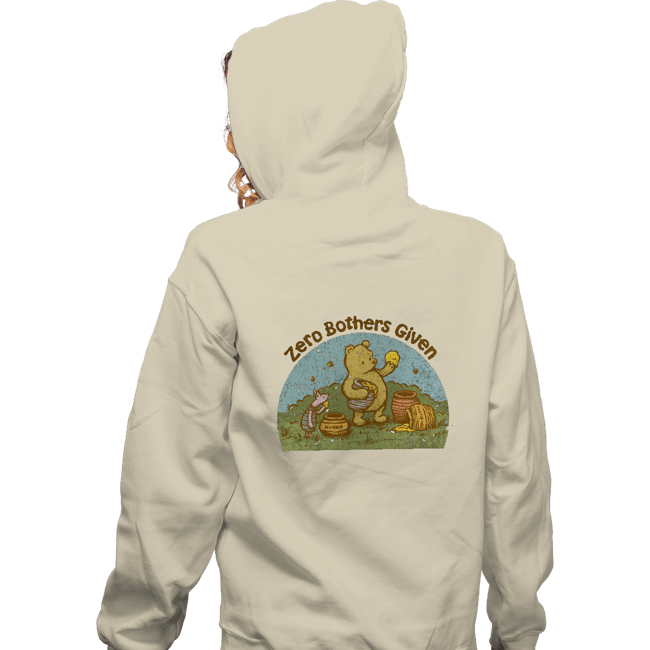 Daily_Deal_Shirts Zippered Hoodies, Unisex / Small / White Zero Bothers