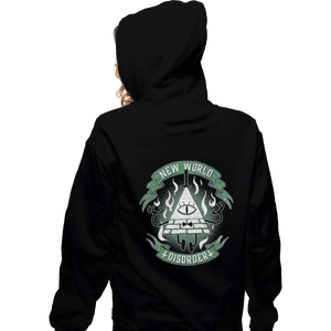 Shirts Zippered Hoodies, Unisex / Small / Black New World Disorder