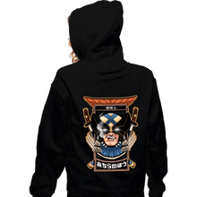 Load image into Gallery viewer, Daily_Deal_Shirts Zippered Hoodies, Unisex / Small / Black Immortal Samurai
