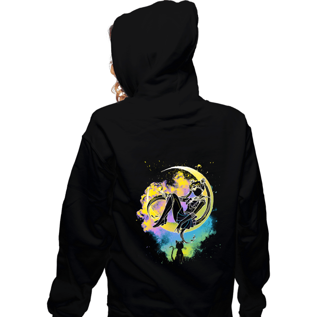 Secret_Shirts Zippered Hoodies, Unisex / Small / Black Soul of Moon