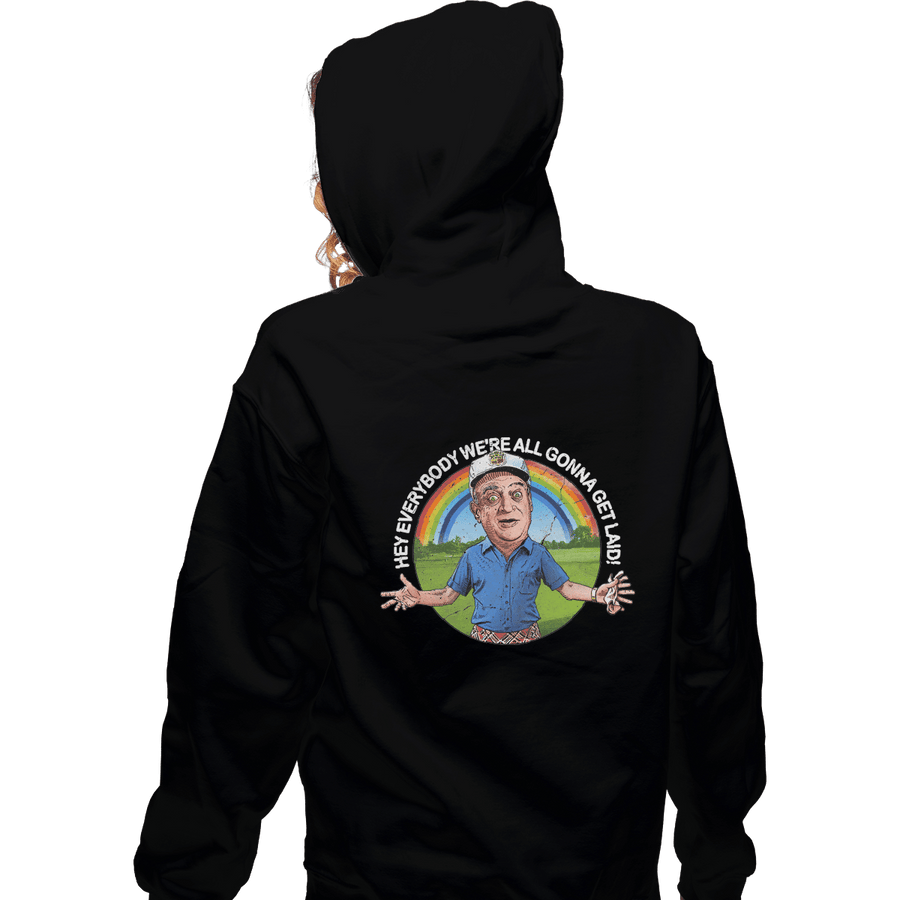 Shirts Zippered Hoodies, Unisex / Small / Black Hey Everybody