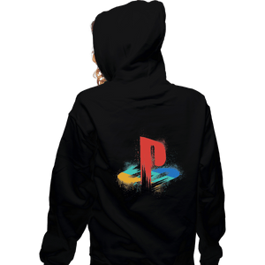 Shirts Zippered Hoodies, Unisex / Small / Black PS Splash