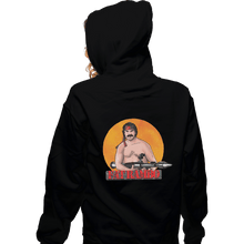 Load image into Gallery viewer, Shirts Zippered Hoodies, Unisex / Small / Black Fat Rambo
