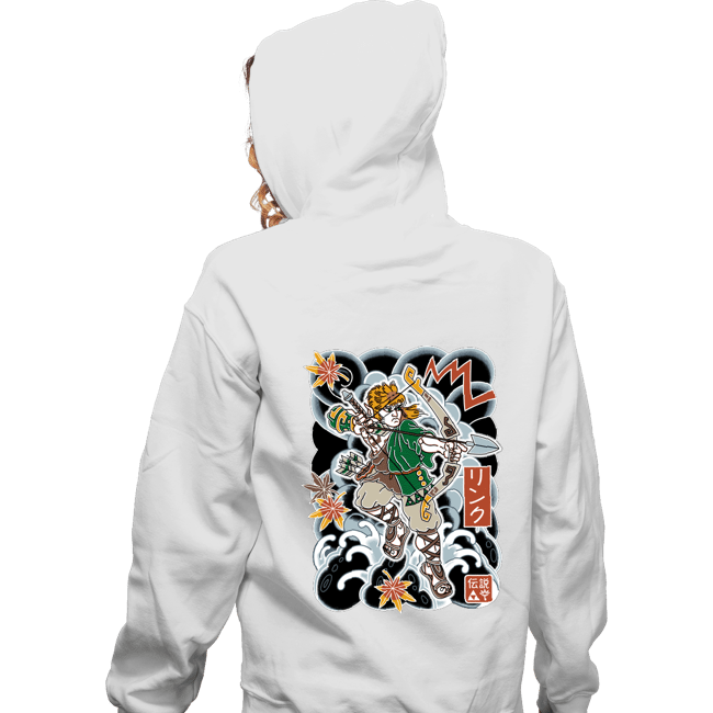 Daily_Deal_Shirts Zippered Hoodies, Unisex / Small / White Irezumi Link