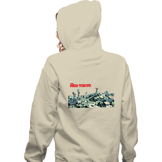 Secret_Shirts Zippered Hoodies, Unisex / Small / White Visit Neo Tokyo