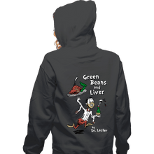 Load image into Gallery viewer, Daily_Deal_Shirts Zippered Hoodies, Unisex / Small / Dark Heather Lecter Seuss
