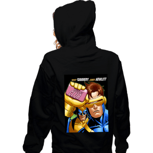 Daily_Deal_Shirts Zippered Hoodies, Unisex / Small / Black Mutant Fight Club